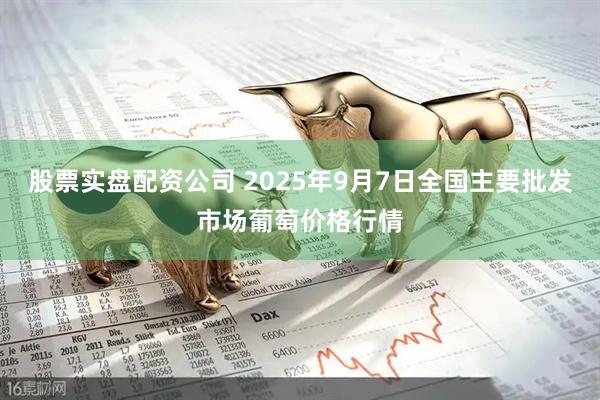股票实盘配资公司 2025年9月7日全国主要批发市场葡萄价格行情